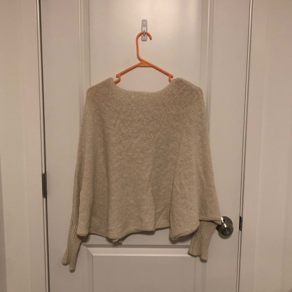 Shrinking Violet Cropped Flying Squirrel Sweater - image 4